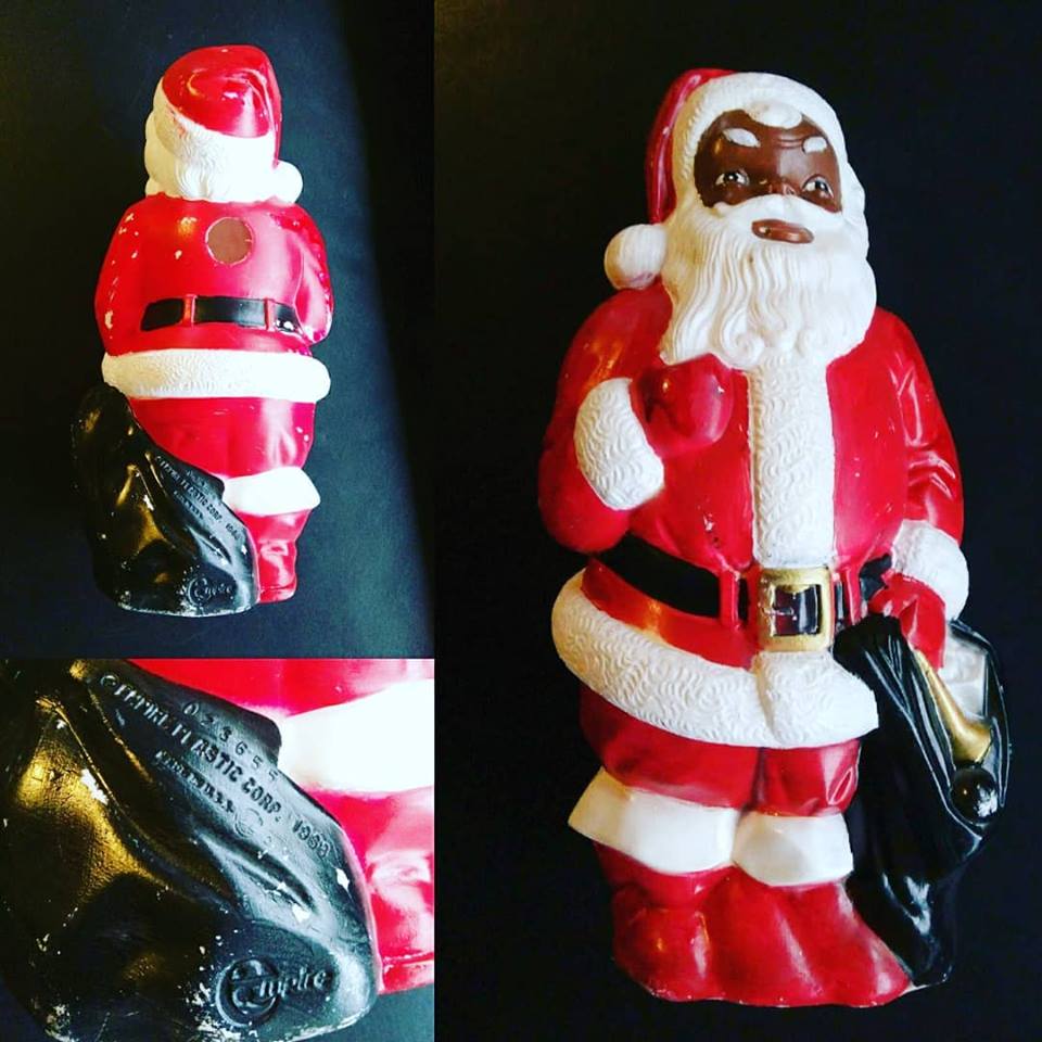 1968 Empire Plastic Corp Blow Mold Santa