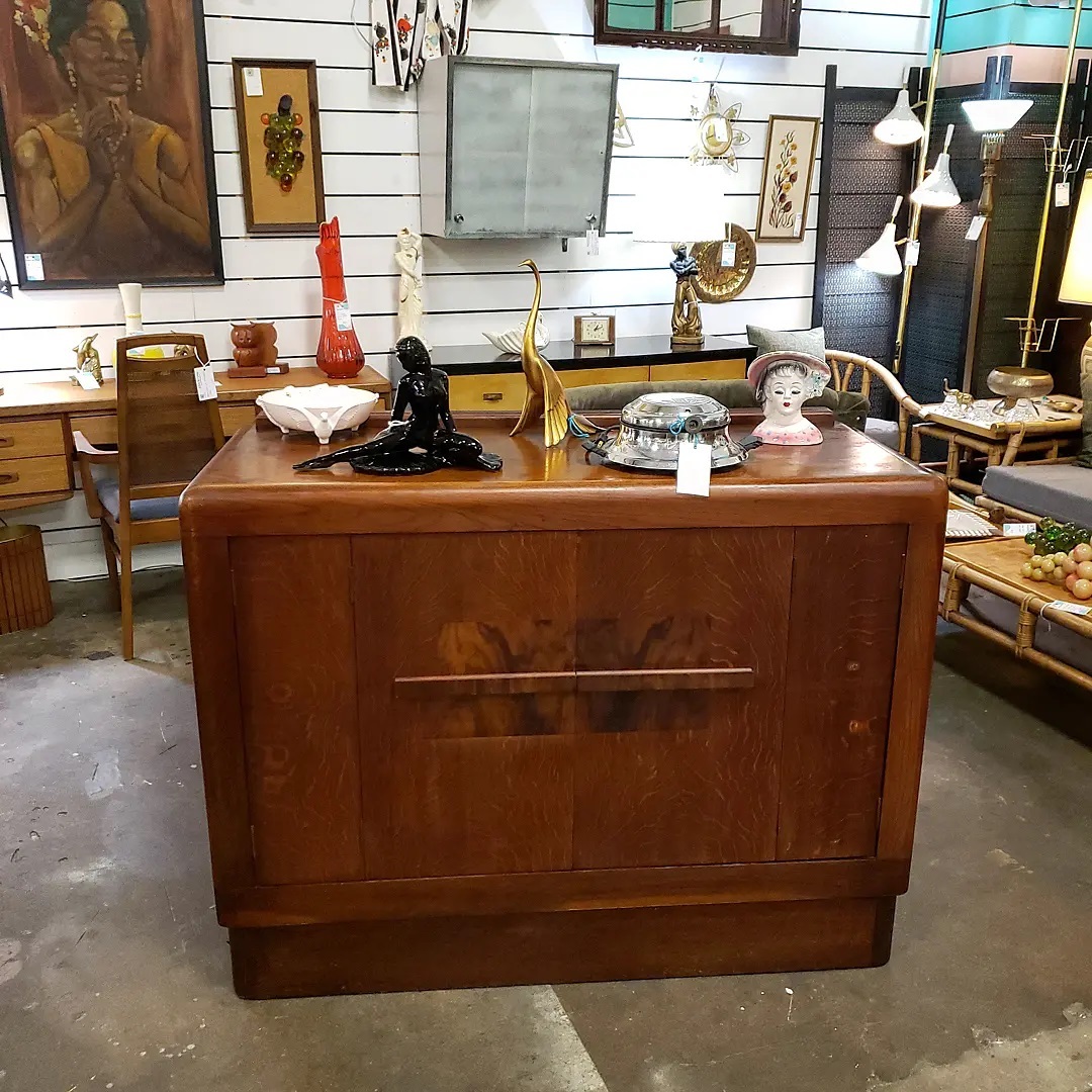 1939 Art Deco Oak Sideboard by GPlan