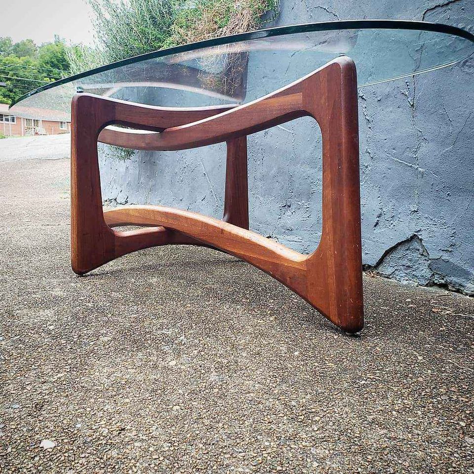 Walnut Ribbon Table by Adrian Pearsall